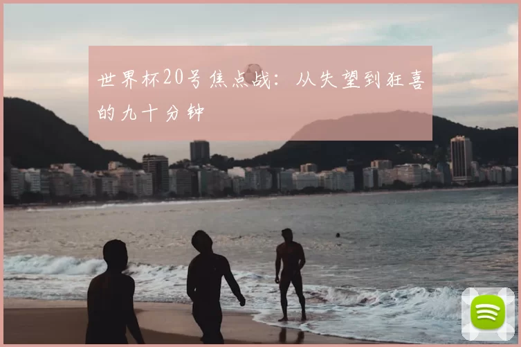 世界杯20号焦点战:从失望到狂喜的九十分钟
