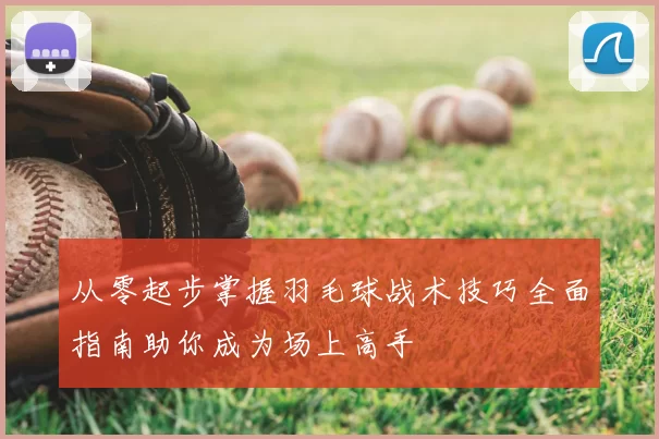 从零起步掌握羽毛球战术技巧全面指南助你成为场上高手